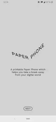 Paper Phone android App screenshot 0